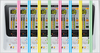 やさしい色合いの導子コード